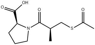 (2S)-1-(3-Acetylthio-2-methyl-1-oxopropyl)-L-proline(64838-55-7)